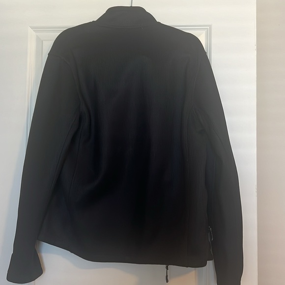Gerry Men’s Medium Black Zip-up Polyester Knit Jacket - Picture 6 of 6